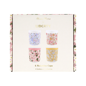 Meri Meri x Liberty Mixed Set Melamine Cups|Meri Meri