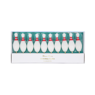 Bowling Pin Candles|Meri Meri