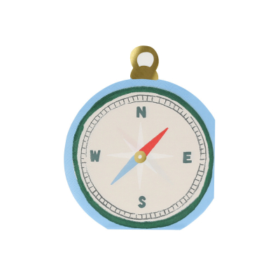 Camping Adventure Compass Napkins|Meri Meri