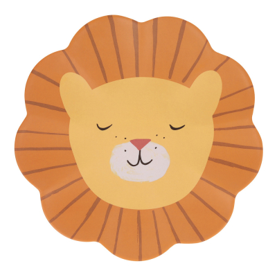 Melamine Lion Plate|Meri Meri