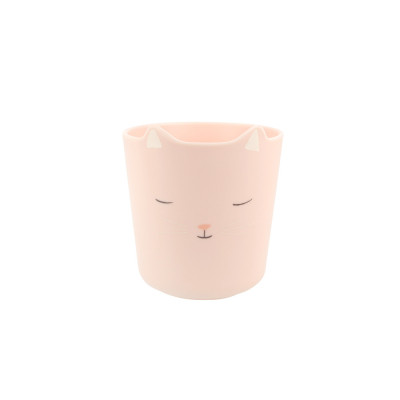 Melamine Pink Cat Cup|Meri Meri