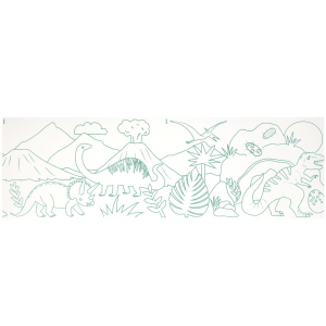 Dinosaur Colouring Roll|Meri Meri