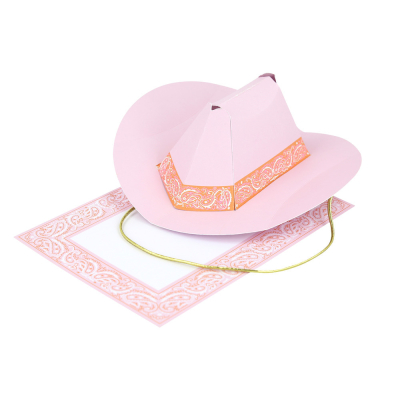 Pop-Up Cowboy Hat Card|Meri Meri