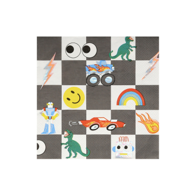 Toybox Icon Large Napkin|Meri Meri