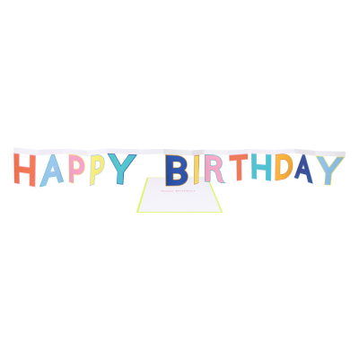 Happy Birthday Banner Card|Meri Meri