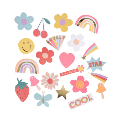Shaped Fun Icon Stickers|Meri Meri