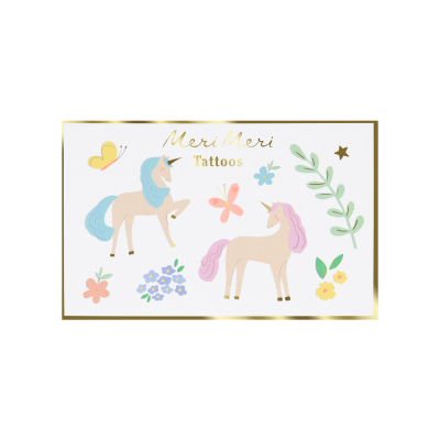 Unicorn Tattoos|Meri Meri