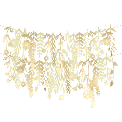 Gold Flower Backdrop|Meri Meri