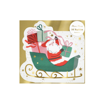 Sleigh Napkins|Meri Meri