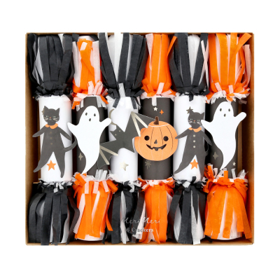 Halloween Fringe Crackers|Meri Meri