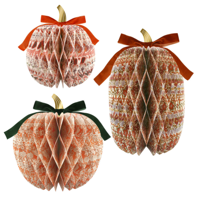 Meri Meri x Liberty Paper Pumpkins|Meri Meri