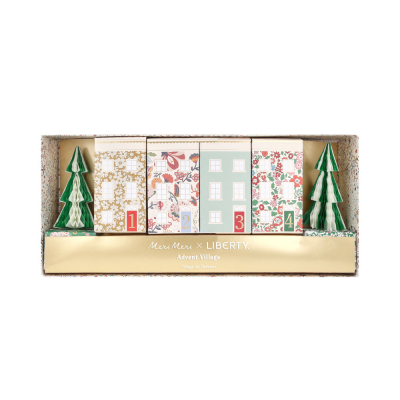 Meri Meri x Liberty Advent Village|Meri Meri