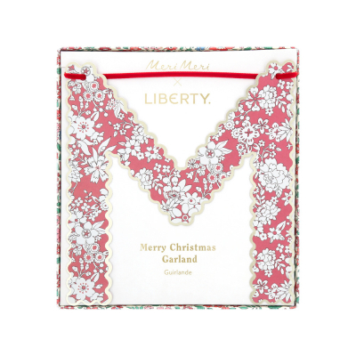 Meri Meri x Liberty Merry Christmas Garland|Meri Meri