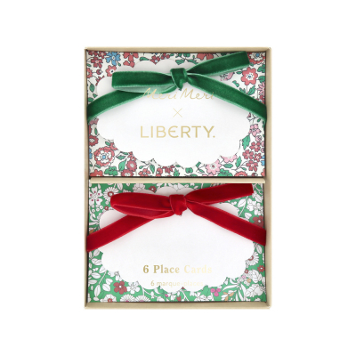Meri Meri x Liberty Winter Place Cards|Meri Meri