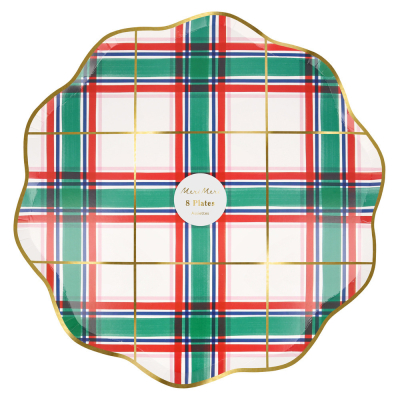 Tartan Dinner Plates|Meri Meri