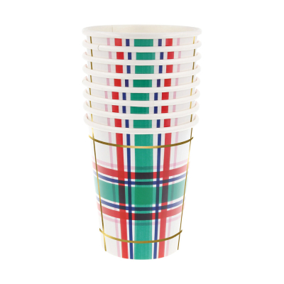 Tartan Cups|Meri Meri
