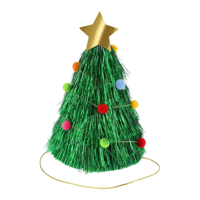 Tinsel Tree Party Hats|Meri Meri