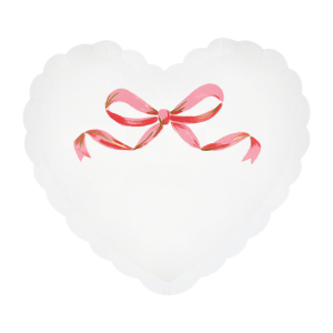 Coquette Heart Plates|Meri Meri
