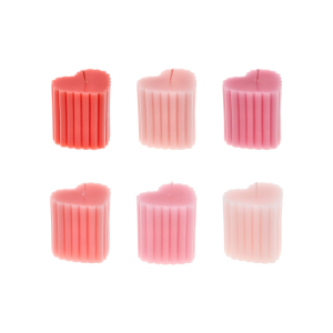 Meri Meri x Liberty Scalloped Heart Candles|Meri Meri