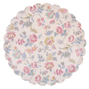 Pink Chintz Dinner Plates|Meri Meri
