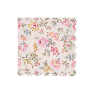Pink Chintz Large Napkins|Meri Meri