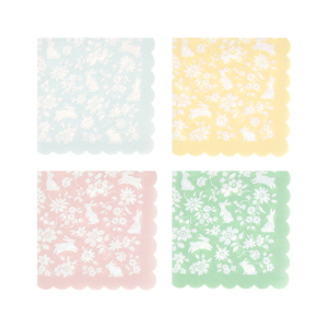 Ditsy Bunny Small Napkins|Meri Meri