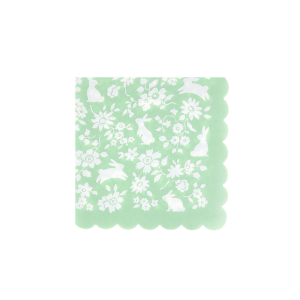 Ditsy Bunny Small Napkins|Meri Meri
