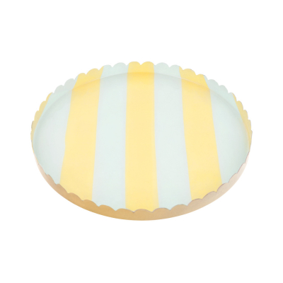 Pastel Striped Medium Accessory Tray|Meri Meri