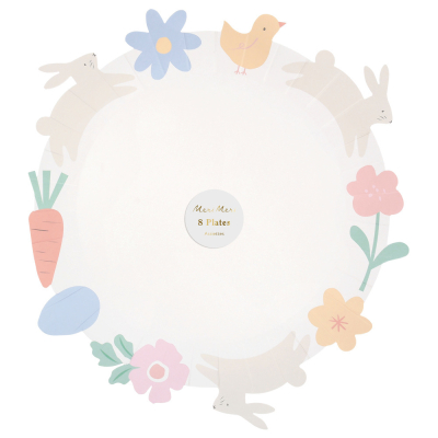 Easter Icons Edged Dinner Plates|Meri Meri
