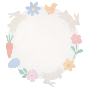 Easter Icons Edged Dinner Plates|Meri Meri