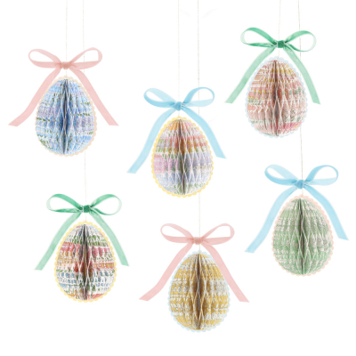 Meri Meri x Liberty Paper Honeycomb Egg Decoration|Meri Meri