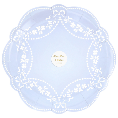 Rococo Blue Dinner Plates|Meri Meri