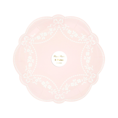 Rococo Pink Side Plates|Meri Meri
