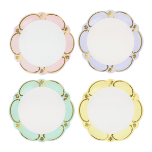 Rococo Pastel Side Plates|Meri Meri