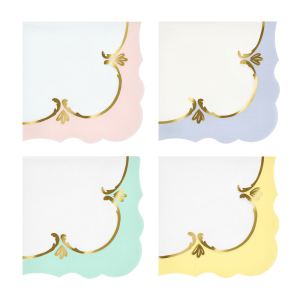 Rococo Pastel Large Napkins|Meri Meri