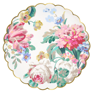 Rococo Floral Dinner Plates|Meri Meri