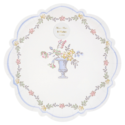 Chintz Border Dinner Plates|Meri Meri