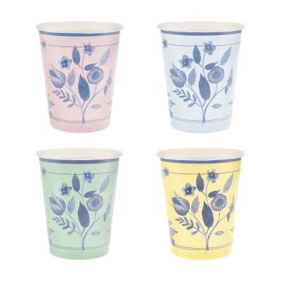 Vintage Botanical Cups|Meri Meri