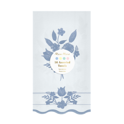 Vintage Botanical Guest Towels|Meri Meri