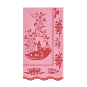Pink Vintage Botanical Guest Towels|Meri Meri
