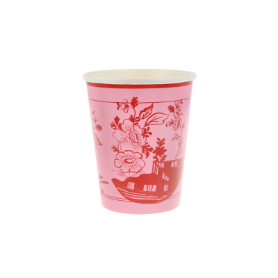 Pink Vintage Botanical Cups|Meri Meri