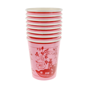 Pink Vintage Botanical Cups|Meri Meri
