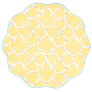 Bamboo Pattern Dinner Plates|Meri Meri