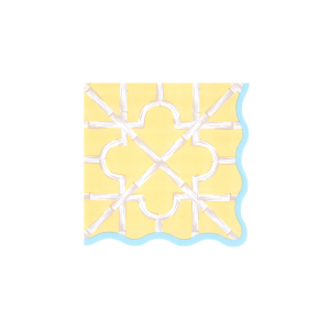 Bamboo Pattern Small Napkins|Meri Meri