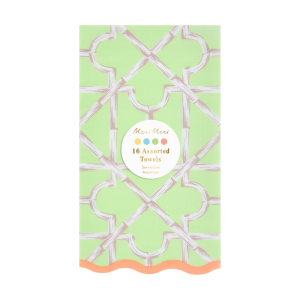 Bamboo Pattern Guest Towels|Meri Meri