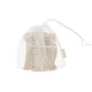 Gold Glitter Fabric Happy Birthday Garland|Meri Meri