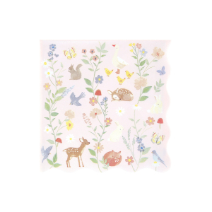 Little Animals Large Napkins|Meri Meri