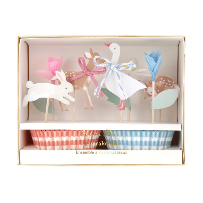 Little Animals Cupcake Kit|Meri Meri