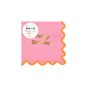 Wiggle Edge Small Napkins|Meri Meri