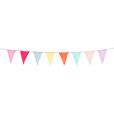 Pastel Rainbow Organza Garland|Meri Meri